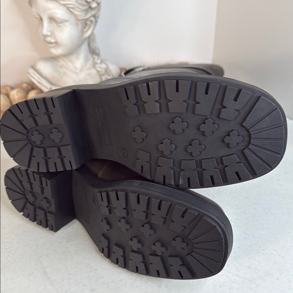 Marc Fisher Dariya Knee High Riding Boot Dark Brown Sz 10 - Picture 9 of 15